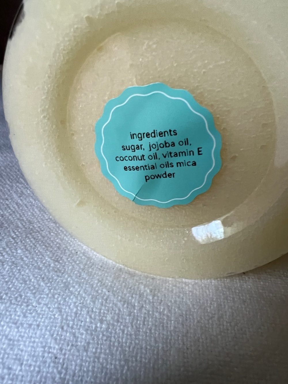 Sweet Cedar Wood Sugar Scrub 12 ounces hand crafted - Picture 5 of 6